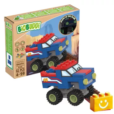   BiOBUDDi BB-2033 | bio építőjáték | Off road terepjáró - 100% kompatibilis minden más kedvelt márkával