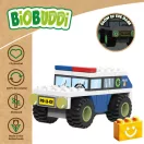 BiOBUDDi BB-2034 | bio építőjáték | Rendőrautó - 100% kompatibilis minden más kedvelt márkával BiOBUDDi BB-2034 | bio építőjáték | Rendőrautó - 100% kompatibilis minden más kedvelt márkával