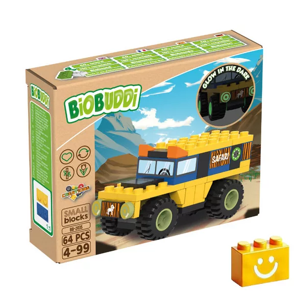 BiOBUDDi BB-2035 | bio építőjáték | Jeep - 100% kompatibilis minden más kedvelt márkával BiOBUDDi BB-2035 | bio építőjáték | Jeep - 100% kompatibilis minden más kedvelt márkával