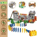 BiOBUDDi BB-4004 | bio építőjáték | Dominó kastély BiOBUDDi BB-4004 | bio építőjáték | Dominó kastély