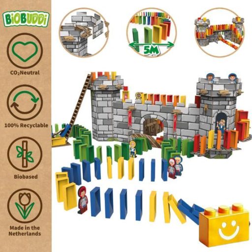 BiOBUDDi BB-4004 | bio építőjáték | Dominó kastély