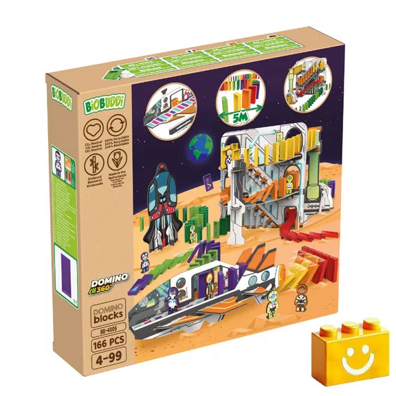 BiOBUDDi BB-4006 | bio építőjáték | Dominó űr BiOBUDDi BB-4006 | bio építőjáték | Dominó űr