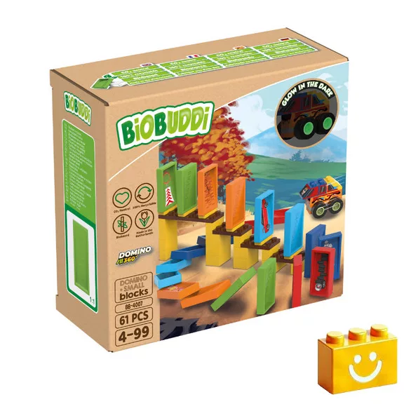 BiOBUDDi BB-4007 | bio építőjáték | Dominó híd BiOBUDDi BB-4007 | bio építőjáték | Dominó híd