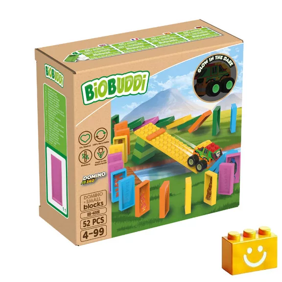 BiOBUDDi BB-4008 | bio építőjáték | Dominó versenypálya BiOBUDDi BB-4008 | bio építőjáték | Dominó versenypálya