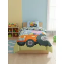 Peppa malac George's Tractor gyerek, ovis ágyneműhuzat 100×135cm, 40×60 cm