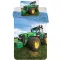 Traktor Green gyerek, ovis ágyneműhuzat 100×135cm, 40×60 cm