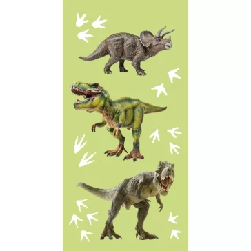   Dinoszaurusz Green fürdőlepedő, strand törölköző 70x140cm