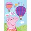 Peppa malac Hot Air Balloon polár takaró 100x140cm