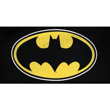 Batman Emblem fürdőlepedő, strand törölköző 70x140cm