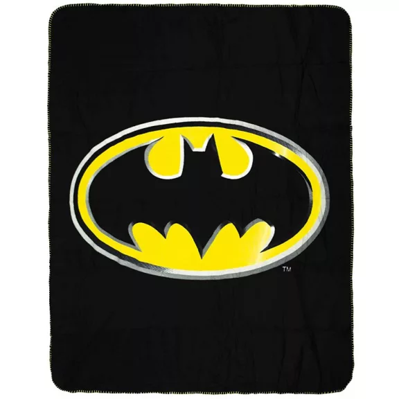 Batman Emblem polár takaró 100x140cm Batman Emblem polár takaró 100x140cm