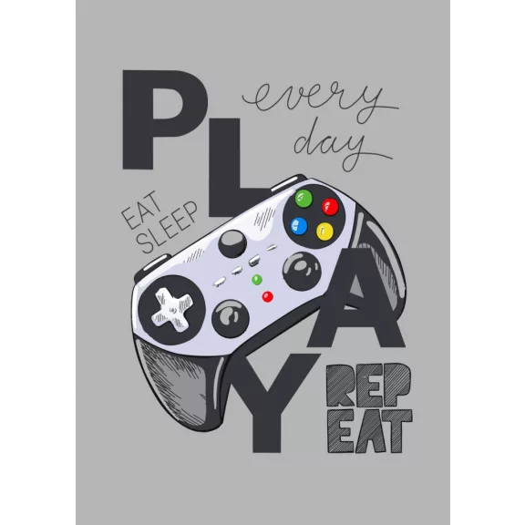 Gamer Player polár takaró 100x140cm Gamer Player polár takaró 100x140cm