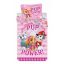 Mancs Őrjárat Pup Power Pink ágyneműhuzat 140×200cm, 70×90 cm microfibre