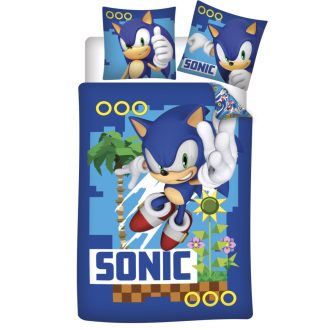   Sonic a sündisznó Coin Chase ágyneműhuzat 140×200cm, 70×90 cm