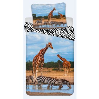 Szafari Savannah ágyneműhuzat 140x200 cm, 70x90 cm