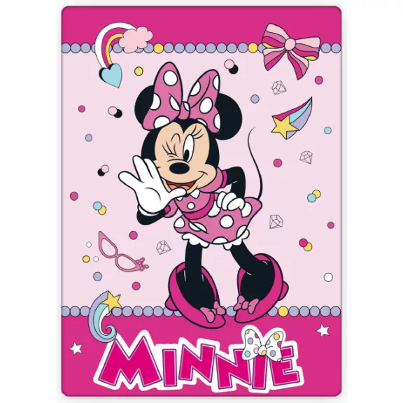 Disney Minnie Funny polár takaró 100x140cm Disney Minnie Funny polár takaró 100x140cm