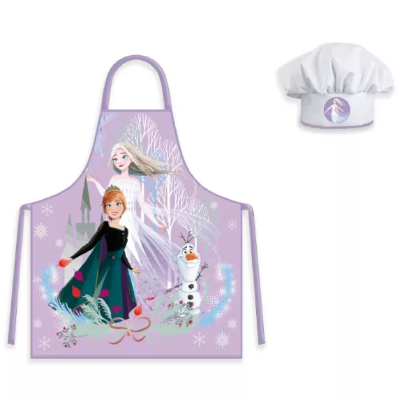 Disney Jégvarázs Purple Autumn gyerek kötény 2 darabos szett Disney Jégvarázs Purple Autumn gyerek kötény 2 darabos szett