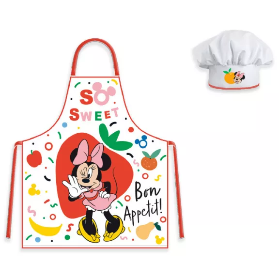 Disney Minnie So Sweet gyerek kötény 2 darabos szett Disney Minnie So Sweet gyerek kötény 2 darabos szett