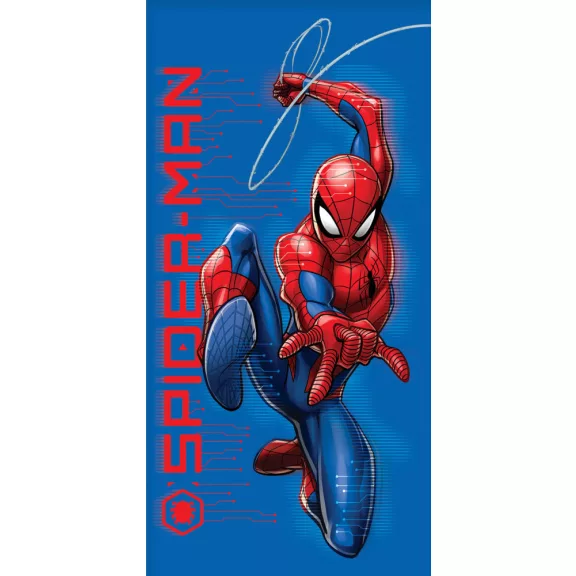 Pókember Jump fürdőlepedő, strand törölköző 70x140 cm Pókember Jump fürdőlepedő, strand törölköző 70x140 cm