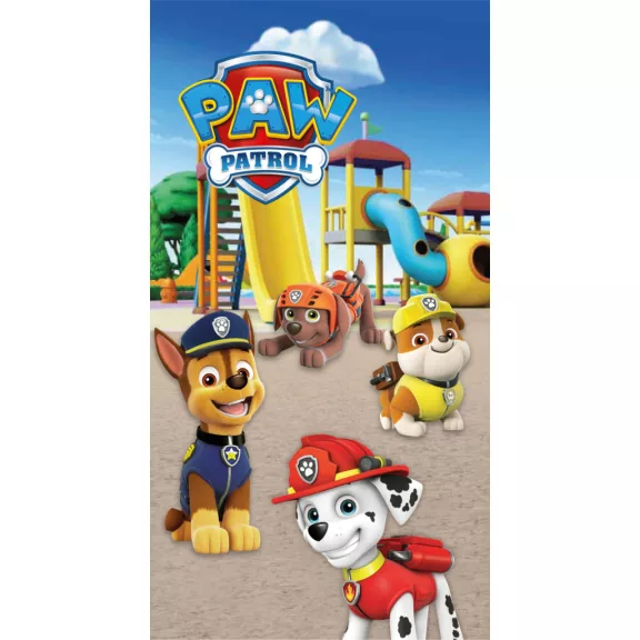 Mancs Őrjárat Playground fürdőlepedő, strand törölköző 70x140cm Mancs Őrjárat Playground fürdőlepedő, strand törölköző 70x140cm