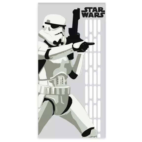 Star Wars Stormtrooper fürdőlepedő, strand törölköző 60x120cm Star Wars Stormtrooper fürdőlepedő, strand törölköző 60x120cm
