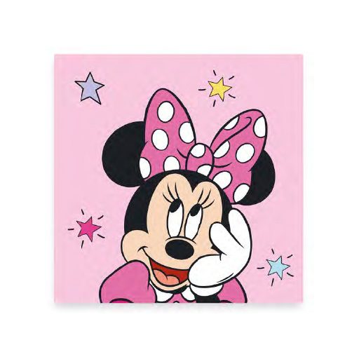 Disney Minnie Star kéztörlő, arctörlő, törölköző 30x30cm
