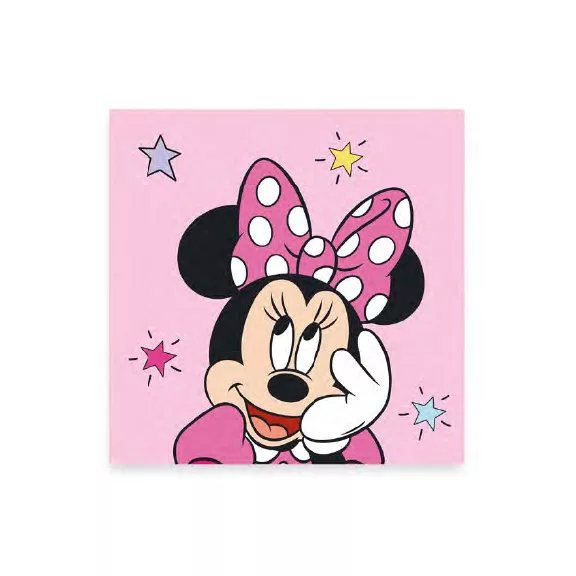 Disney Minnie Star kéztörlő, arctörlő, törölköző 30x30cm Disney Minnie Star kéztörlő, arctörlő, törölköző 30x30cm