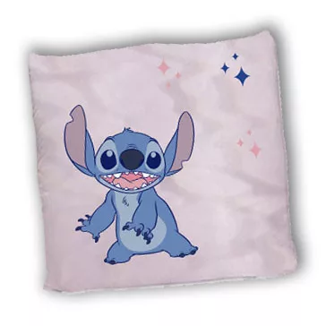   Disney Lilo és Stitch, A csillagkutya Pink párna, díszpárna 40x40 cm