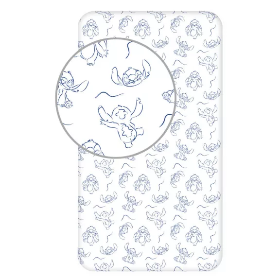 Disney Lilo és Stitch, A csillagkutya Stellar Waves gumis lepedő 90x200 cm Disney Lilo és Stitch, A csillagkutya Stellar Waves gumis lepedő 90x200 cm