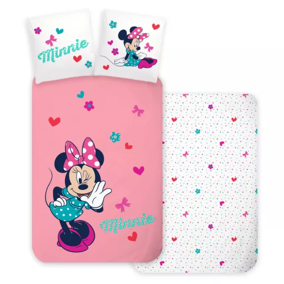 Disney Minnie Whisper gyerek, ovis ágyneműhuzat 100×135 cm, 40×60 cm Disney Minnie Whisper gyerek, ovis ágyneműhuzat 100×135 cm, 40×60 cm