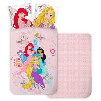   Disney Hercegnők Bloom gyerek, ovis ágyneműhuzat 100×135 cm, 40×60 cm