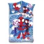 Pókember Spidey Light gyerek, ovis ágyneműhuzat 100×135 cm, 40×60 cm