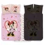Disney Minnie Heart sötétben világító gyerek, ovis ágyneműhuzat 100x135cm, 40x60cm