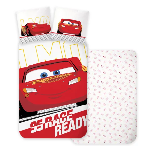 Disney Verdák Ready gyerek, ovis ágyneműhuzat 100×135 cm, 40×60 cm Disney Verdák Ready gyerek, ovis ágyneműhuzat 100×135 cm, 40×60 cm