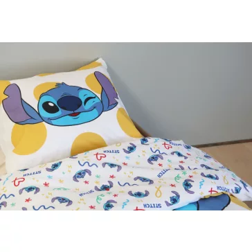   Disney Lilo és Stitch, A csillagkutya Dots gyerek, ovis ágyneműhuzat 100×135 cm, 40×60 cm