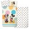 Disney Mickey Duo gyerek, ovis ágyneműhuzat 100×135 cm, 40×60 cm