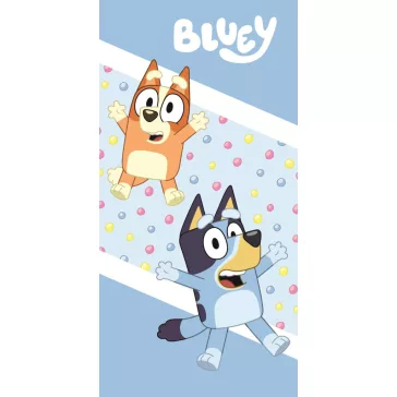   Bluey Color Pop fürdőlepedő, strand törölköző 70x140cm
