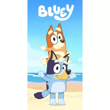   Bluey Coastal Fun fürdőlepedő, strand törölköző 70x140cm