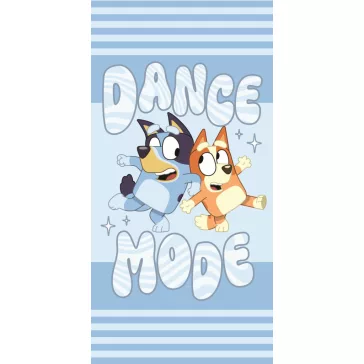   Bluey Dance Mode fürdőlepedő, strand törölköző 70x140cm