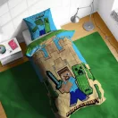 Minecraft Sand Castles ágyneműhuzat 140×200cm, 70×90 cm Minecraft Sand Castles ágyneműhuzat 140×200cm, 70×90 cm