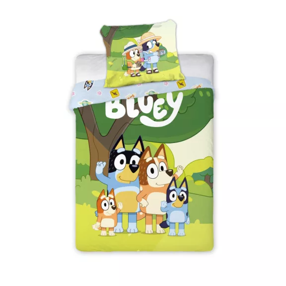 Bluey Family Snuggle ágyneműhuzat 140×200cm, 70×90 cm Bluey Family Snuggle ágyneműhuzat 140×200cm, 70×90 cm