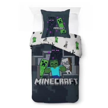   Minecraft Last Block Standing ágyneműhuzat 140×200cm, 70×90 cm