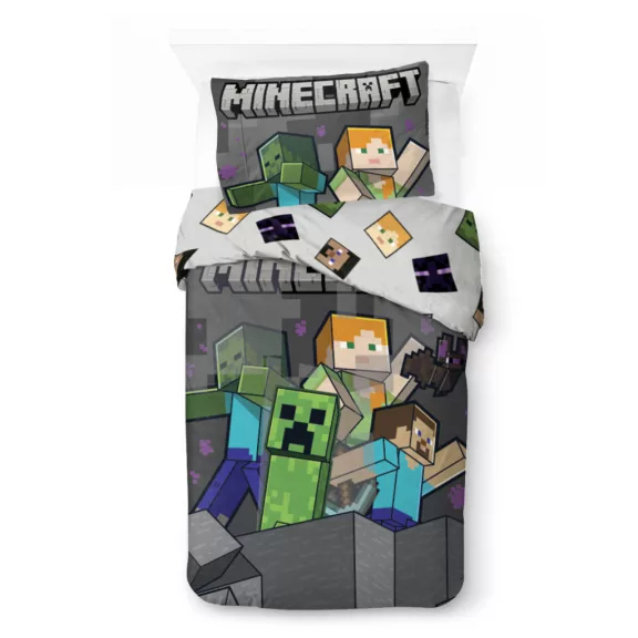 Minecraft Mob Fushion Mayhem ágyneműhuzat 140×200cm, 70×90 cm Minecraft Mob Fushion Mayhem ágyneműhuzat 140×200cm, 70×90 cm