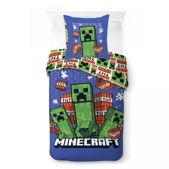 Minecraft Survive the Spiral ágyneműhuzat 140×200cm, 70×90 cm Minecraft Survive the Spiral ágyneműhuzat 140×200cm, 70×90 cm