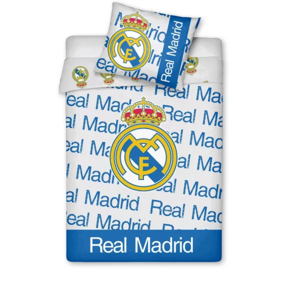Real Madrid Royal ágyneműhuzat 140×200cm, 70×90 cm Real Madrid Royal ágyneműhuzat 140×200cm, 70×90 cm