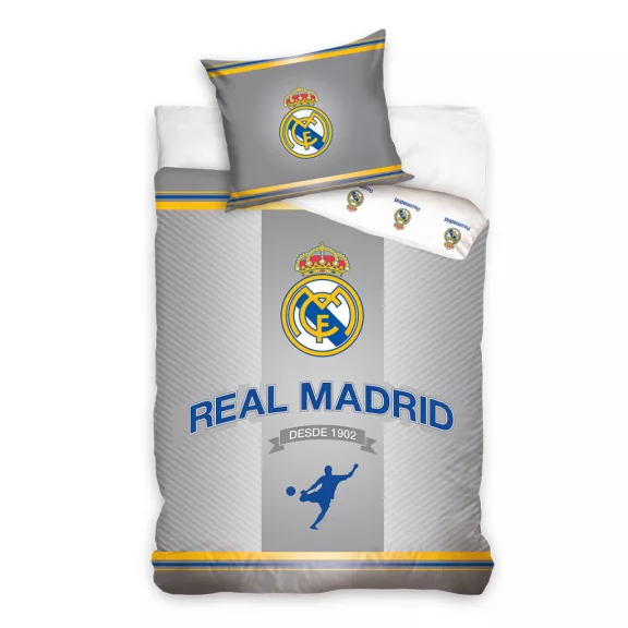 Real Madrid Since 1902 ágyneműhuzat 140×200cm, 70×90 cm Real Madrid Since 1902 ágyneműhuzat 140×200cm, 70×90 cm
