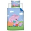 Peppa malac New Member ágyneműhuzat 140×200cm, 70×90 cm