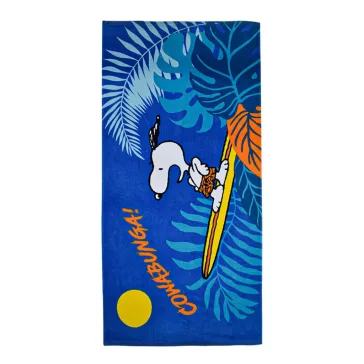   Snoopy Cowabunga fürdőlepedő, strand törölköző 70x140cm