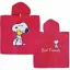 Snoopy Best Friend strand törölköző poncsó 50x100 cm