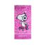 Snoopy Skate fürdőlepedő, strand törölköző 70x140cm