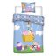 Peppa malac Hot Air Balloon gyerek, ovis ágyneműhuzat 100×140cm, 40×45 cm